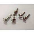 stainless steel phillips truss head self tapping screw, truss head screw with cross head